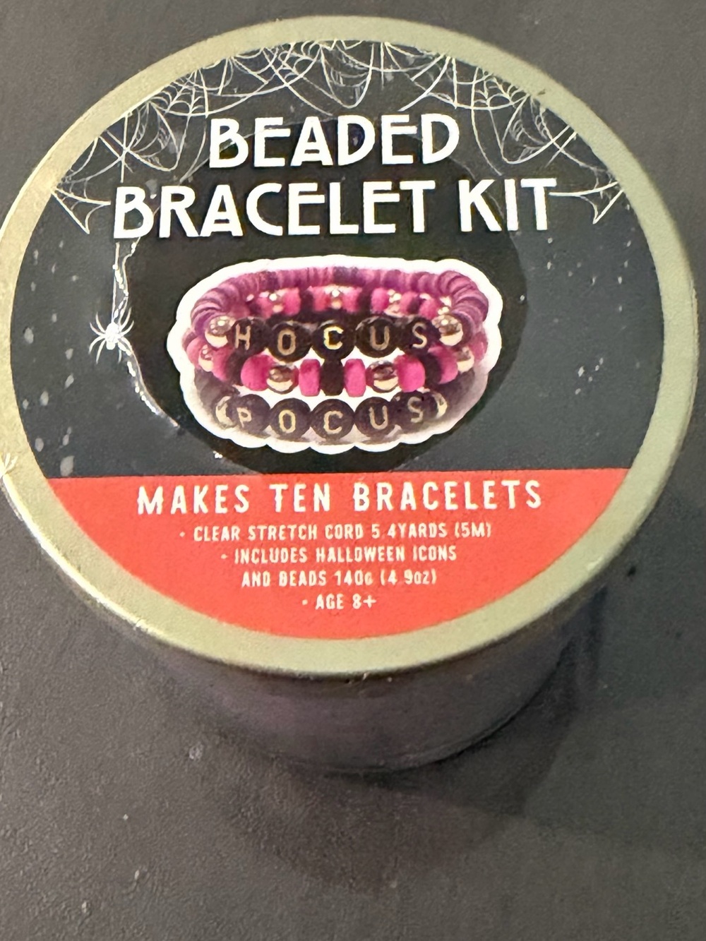 Beaded Bracelet Kit - Purple Pink DIY Bracelets
